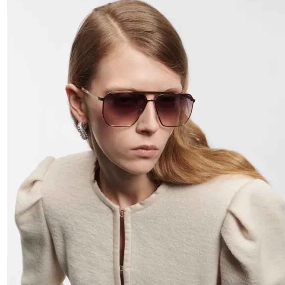 Isabel Marant 52mm Gradient Rectangular Sunglasses - image 1